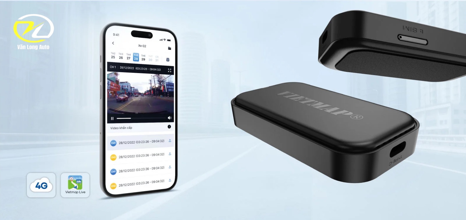 Cảnh báo giao thông trên SpeedMap M2